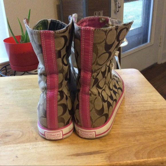 Coach Hi-Tops Sneakers - Picture 4 of 6